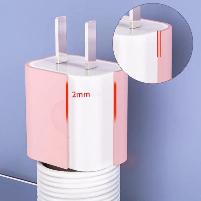 CableWrap - Funda de silicona organizadora para cargador de móvil