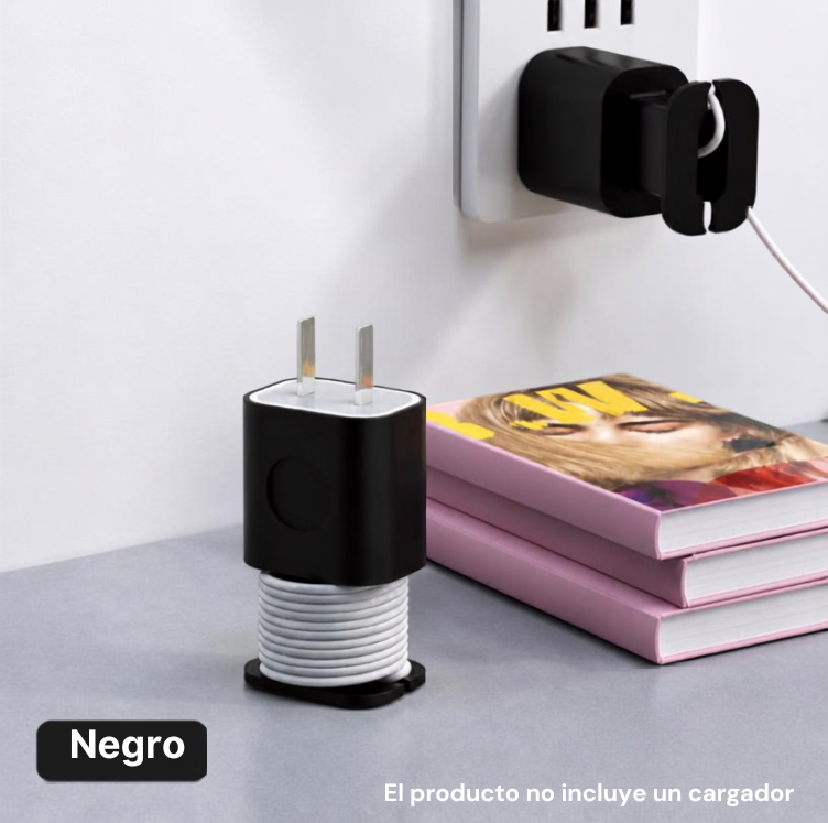 CableWrap - Funda de silicona organizadora para cargador de móvil